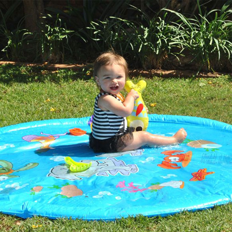 Copil gonflabil splash pad de apă placă pentru piscină